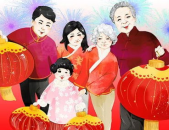 娱乐吃瓜酱的作品新年祝福,趣味横生，笑迎新春